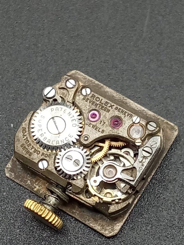 Ricambio Rolex patented 17 rubis super balance movimento rare vintage