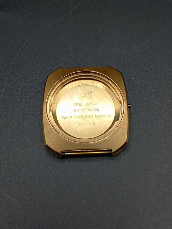 Ricambio Cassa Omega Ref.166.085 plaque or 40 microns Waterproof T00L 106