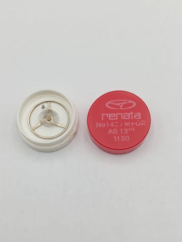 RiRicambio bilanciere completo cal eta 2640/2650cambio o orologio  bilanciere completo cal  AS 1130