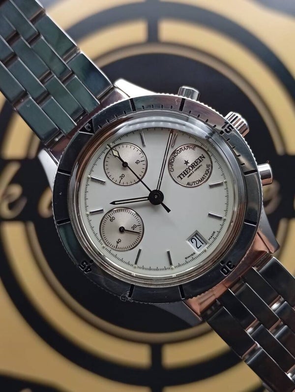 Theorein Automatique  Reverse Chrono Diver Vintage Swiss
