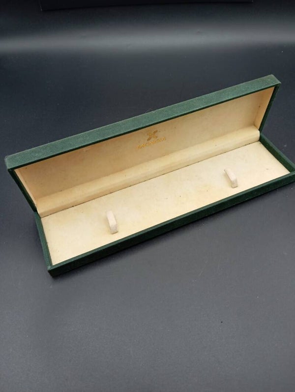 Scatola Orologio Mondia Vintage scamosciato