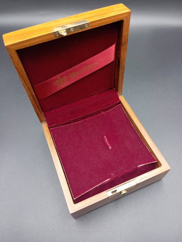 Scatola per orologio Hamilton vintage