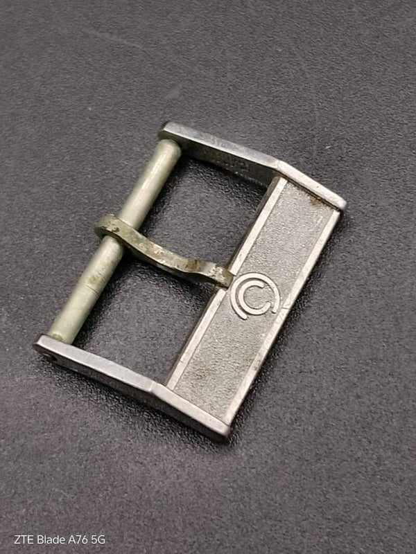 Fibbia Certina vintage anni 70 ORIGINALE  17mm