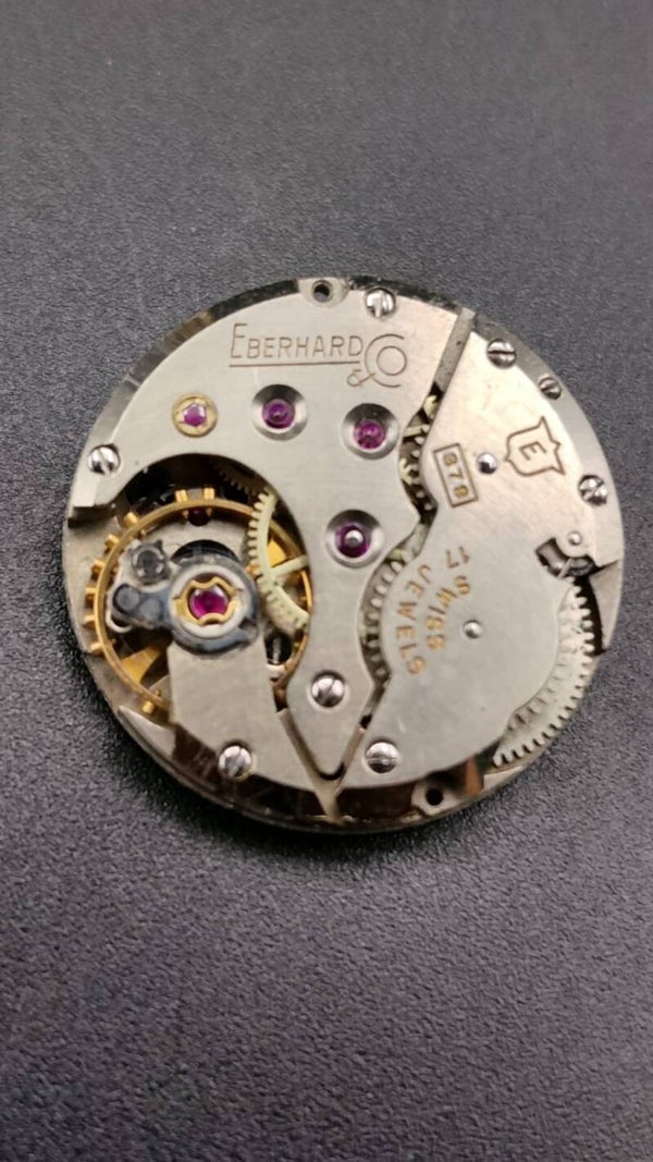 Parti di ricambio Movimento Eberhard Cal 879 vintage