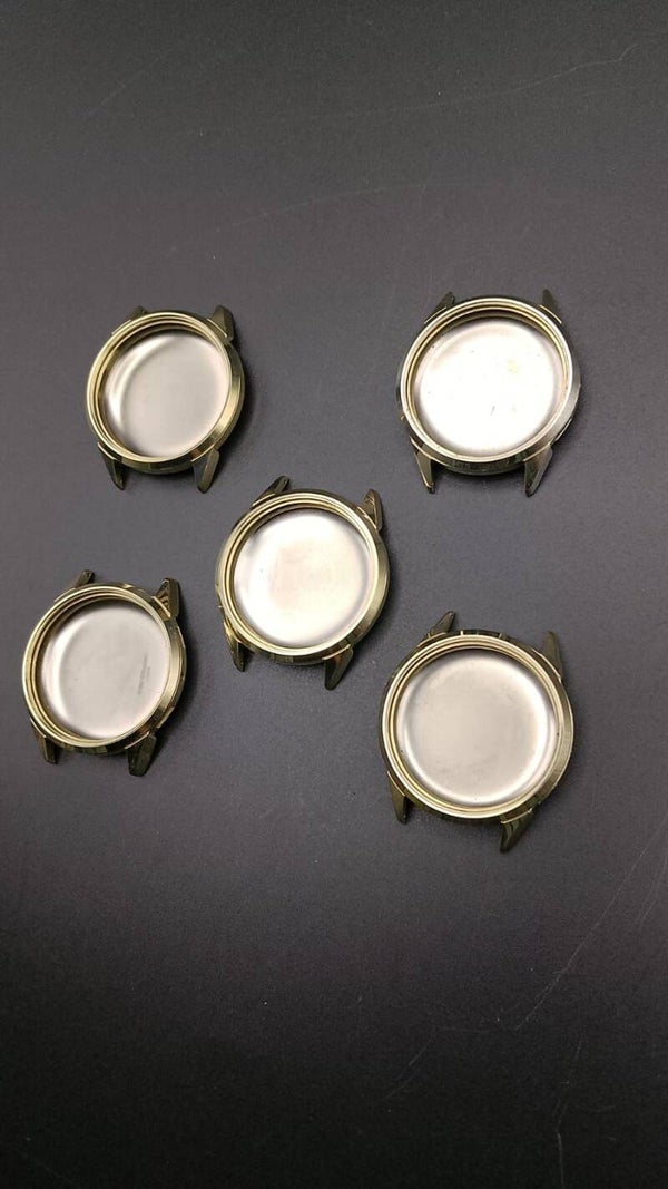 Cassa x cronografo landeron vintage anni 70 plaqu oro