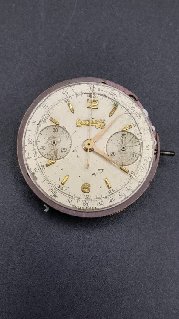 Parti di ricambio Eberhard 14000 chronograph movimento vintage