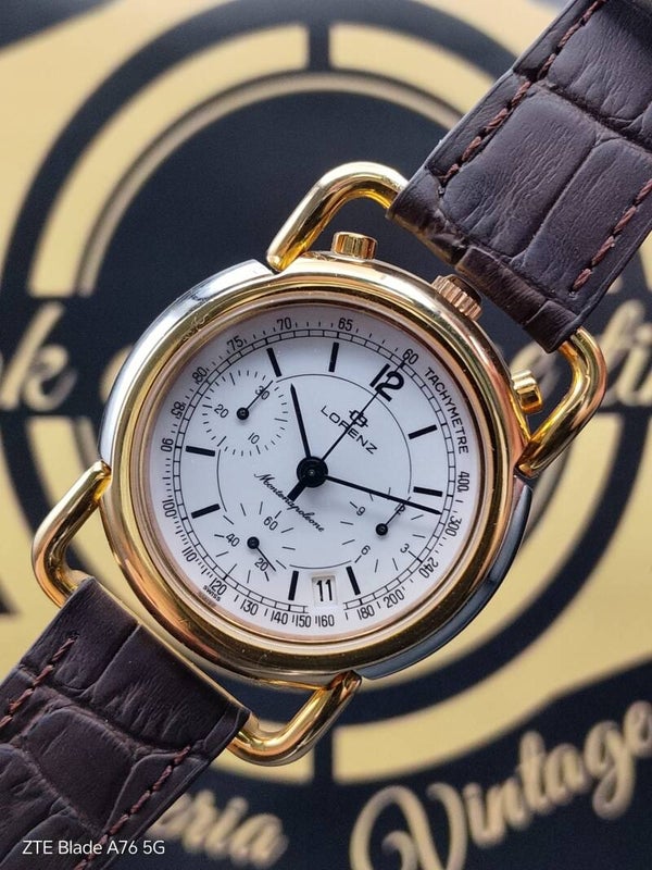 Orologio Lorenz Montenapoleone cronografo meccanico swiss made