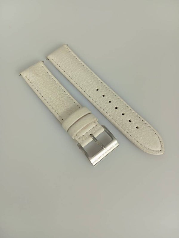 Cinturino orologio Nautica Pelle 20mm Bianco