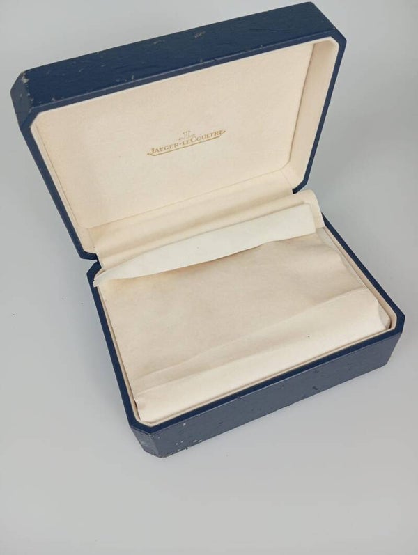 Scatola orologio Jaeger Le Coultre vintage per modello Reverso