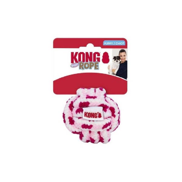 KONG Puppy Rope Ball Dog Toy