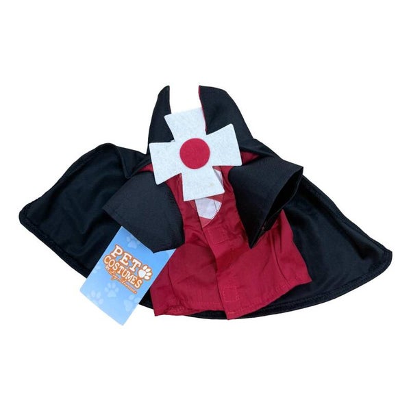 Halloween Dracula Costume for Small Dogs - 5 Sizes