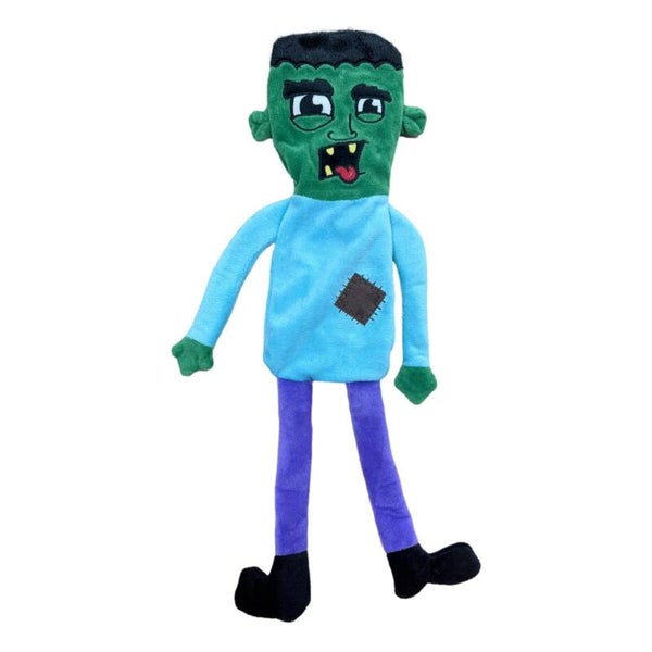Halloween Crinkle Frankenstein Flattie