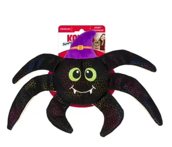 KONG Halloween Shakers Shimmy Spider - Medium