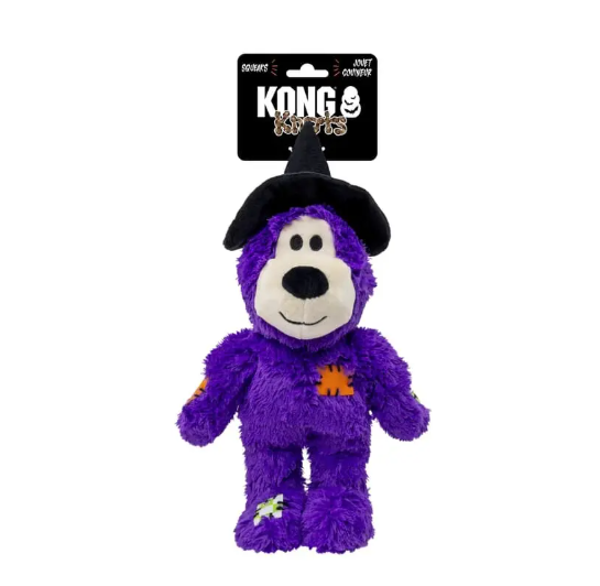 KONG Halloween Wild Knots Witch Bear