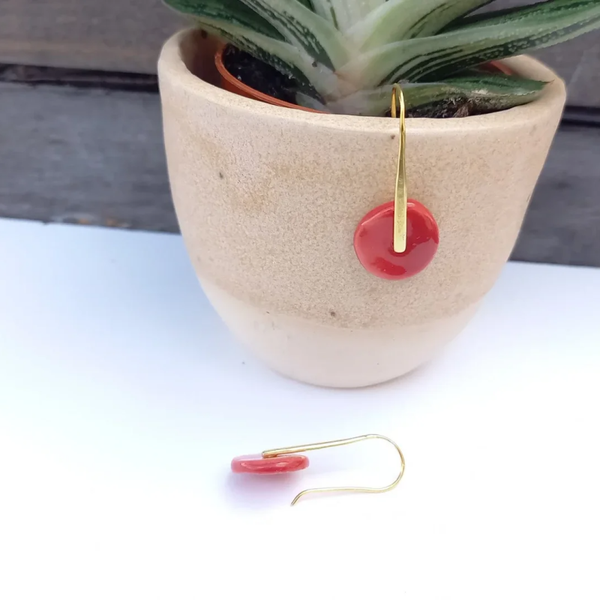 Rood porselein - vermeil goud