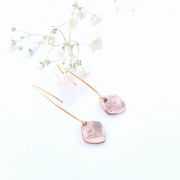 Gemarmerd wit porselein - vermeil goud