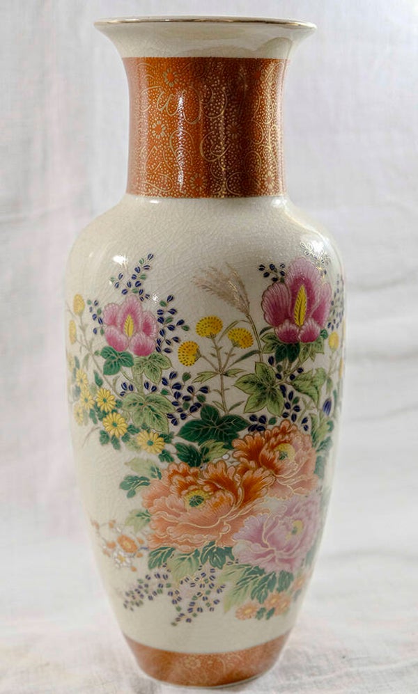 Jarron porcelana japonesa.