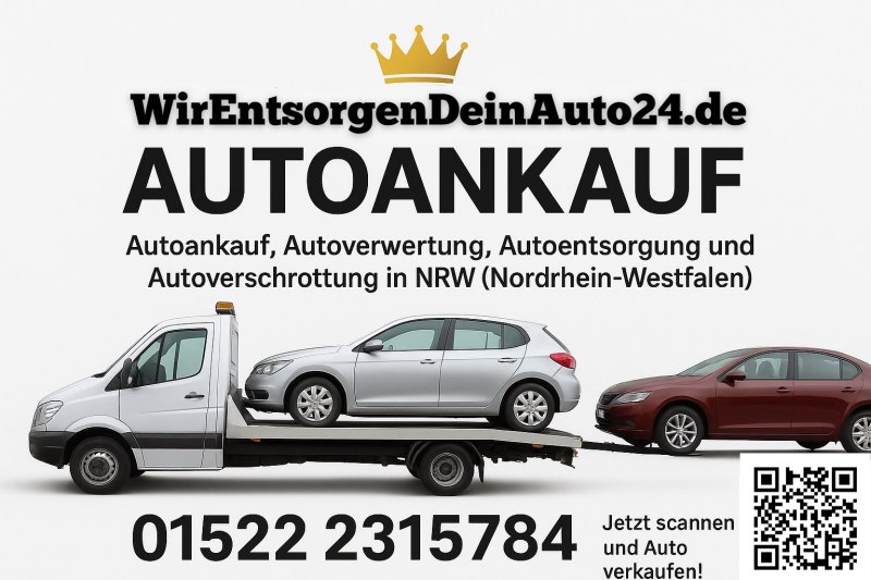 Autoverwertung  Autoentsorgung Schrott Auto Schnell weg Essen