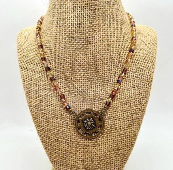 Nautical Compass Choker/Necklace