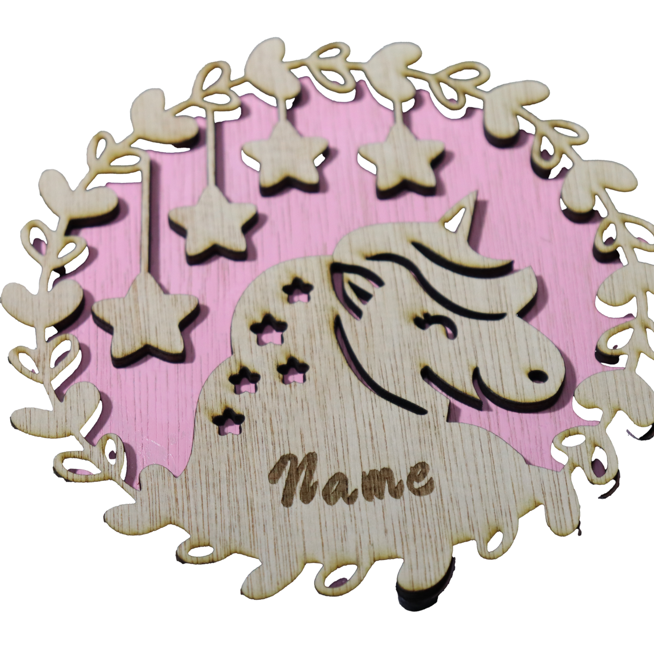 Wanddecoratie unicorn (eenhoorn)