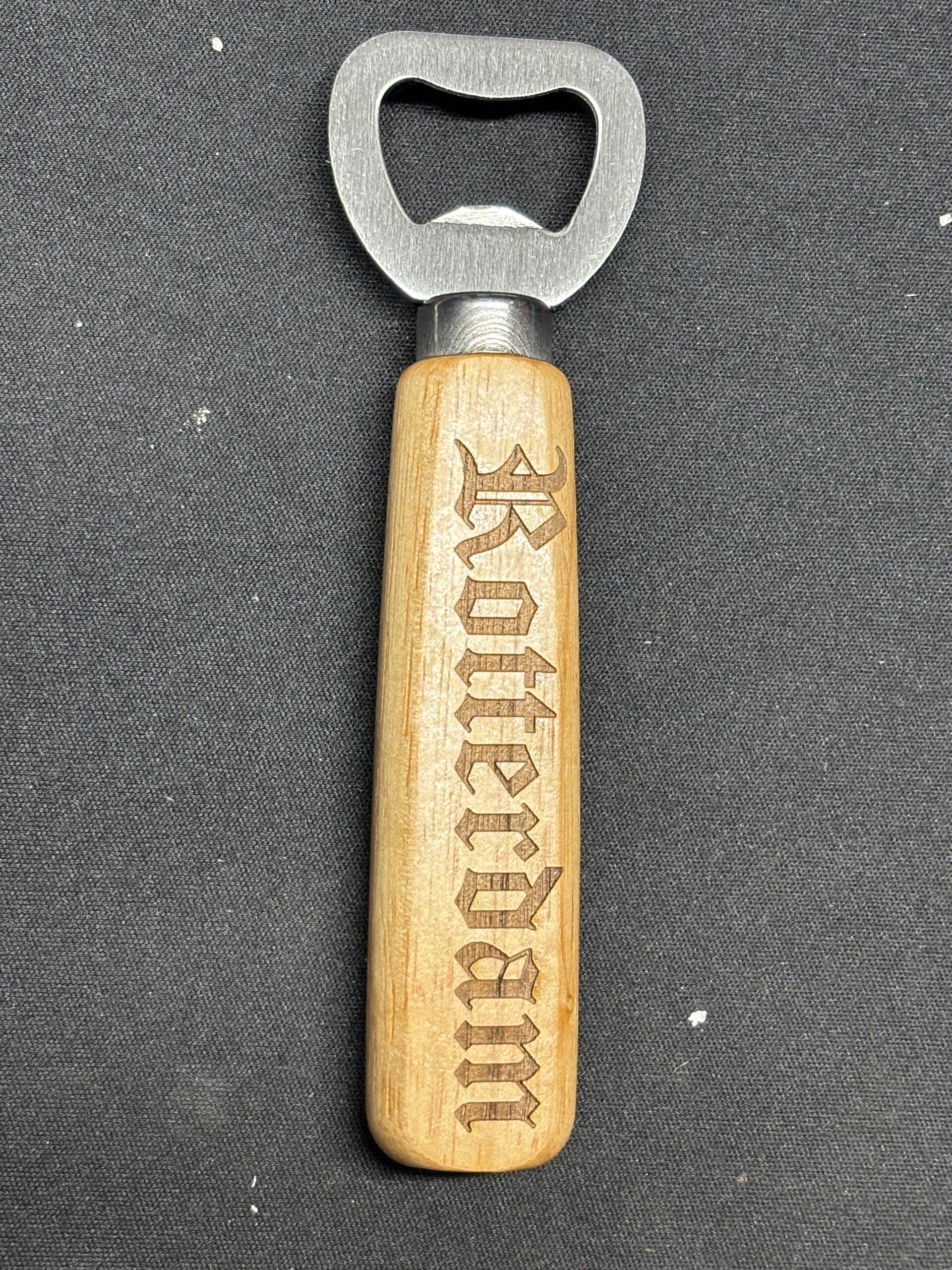 Flesopener met opdruk Rotterdam