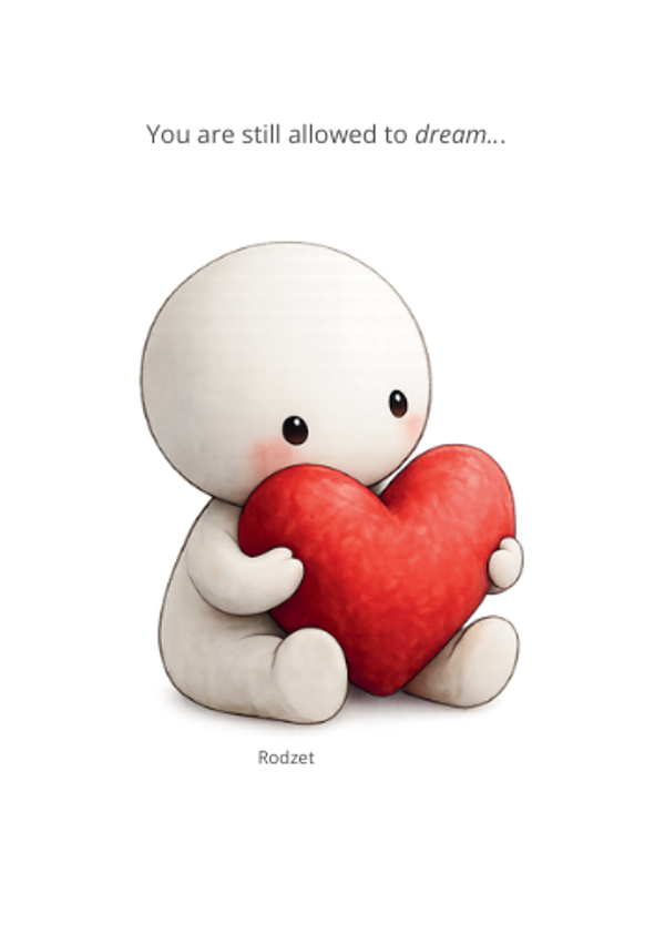 Baby Wimpi/ Allowed to dream ansichtkaart