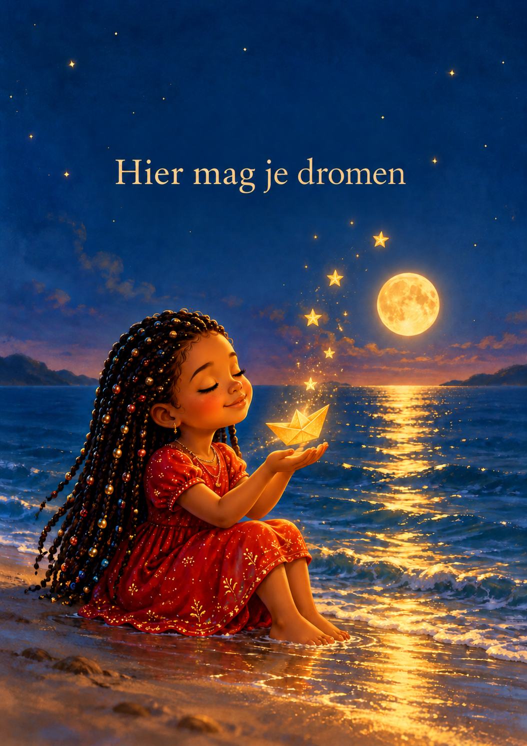 Hier mag je dromen – Droomkaart van Katin-Katin