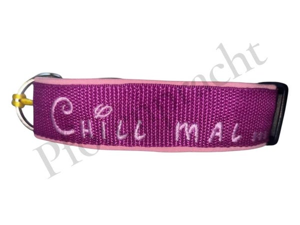 Halsband "Chill mal"