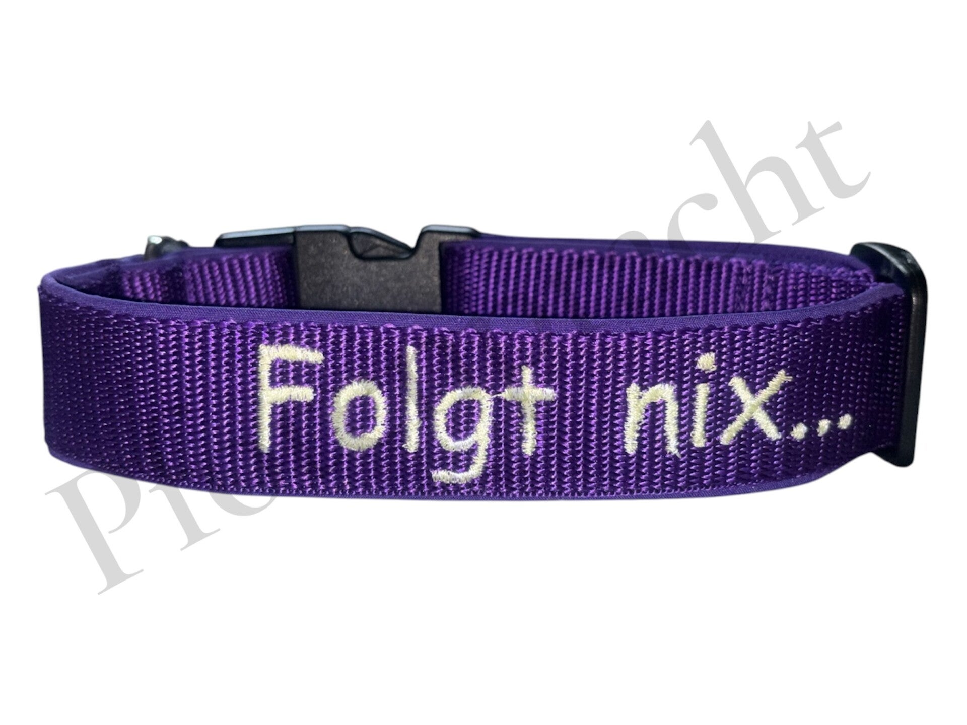 Halsband "Folgt nix"