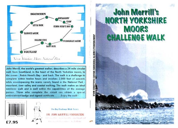 JOHN MERRILL'S NORTH YORKSHIRE MOORS CHALLENGE WALK - 24 MILES, 2,000 FEET OF ASCENT