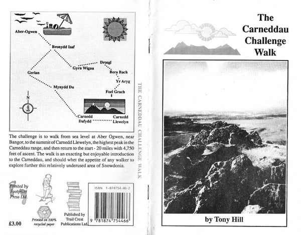 THE CARNEDDAU CHALLENGE WALK -20 MILES, 4,750 FT OF ASCENT - by Tony Hill.
