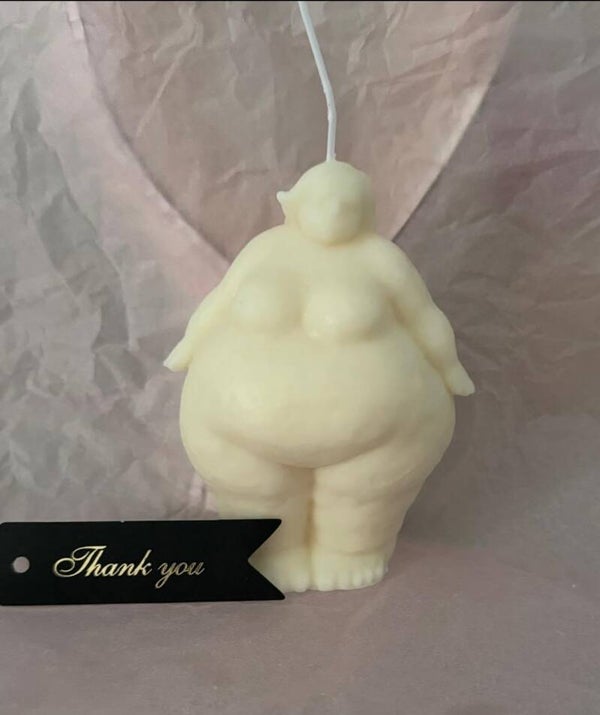 Voluptuous, large lady