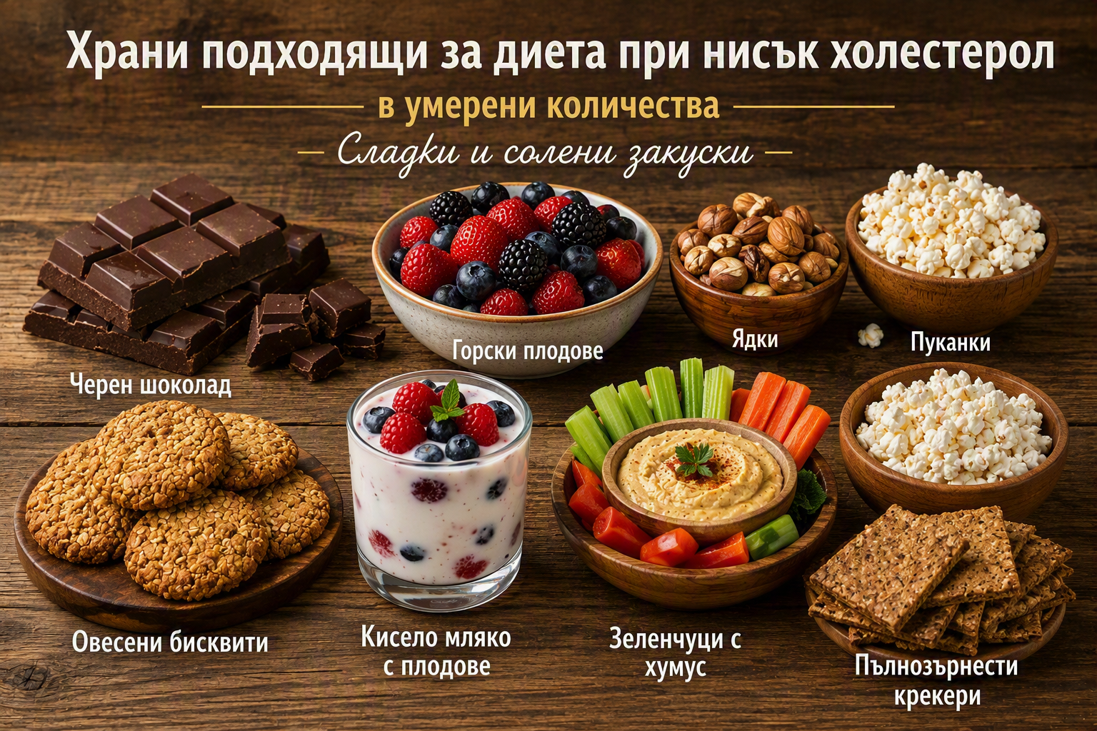 Сладки и солени закуски