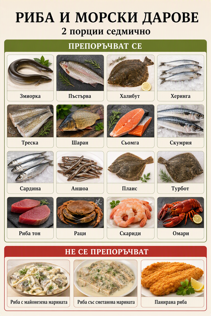 Риба и морски дарове