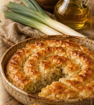 Баница с праз и ориз