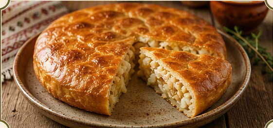 Лучник с картофи и ориз