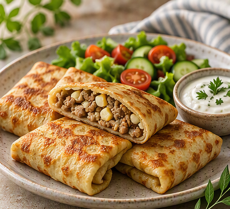 Палачинки с месо 