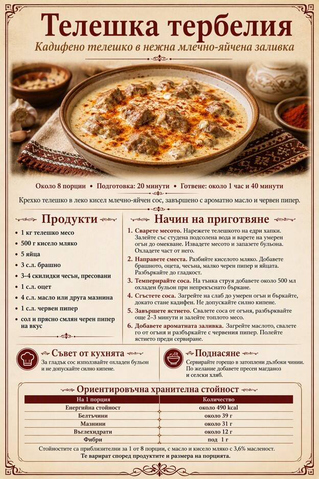 Телешка тербелия