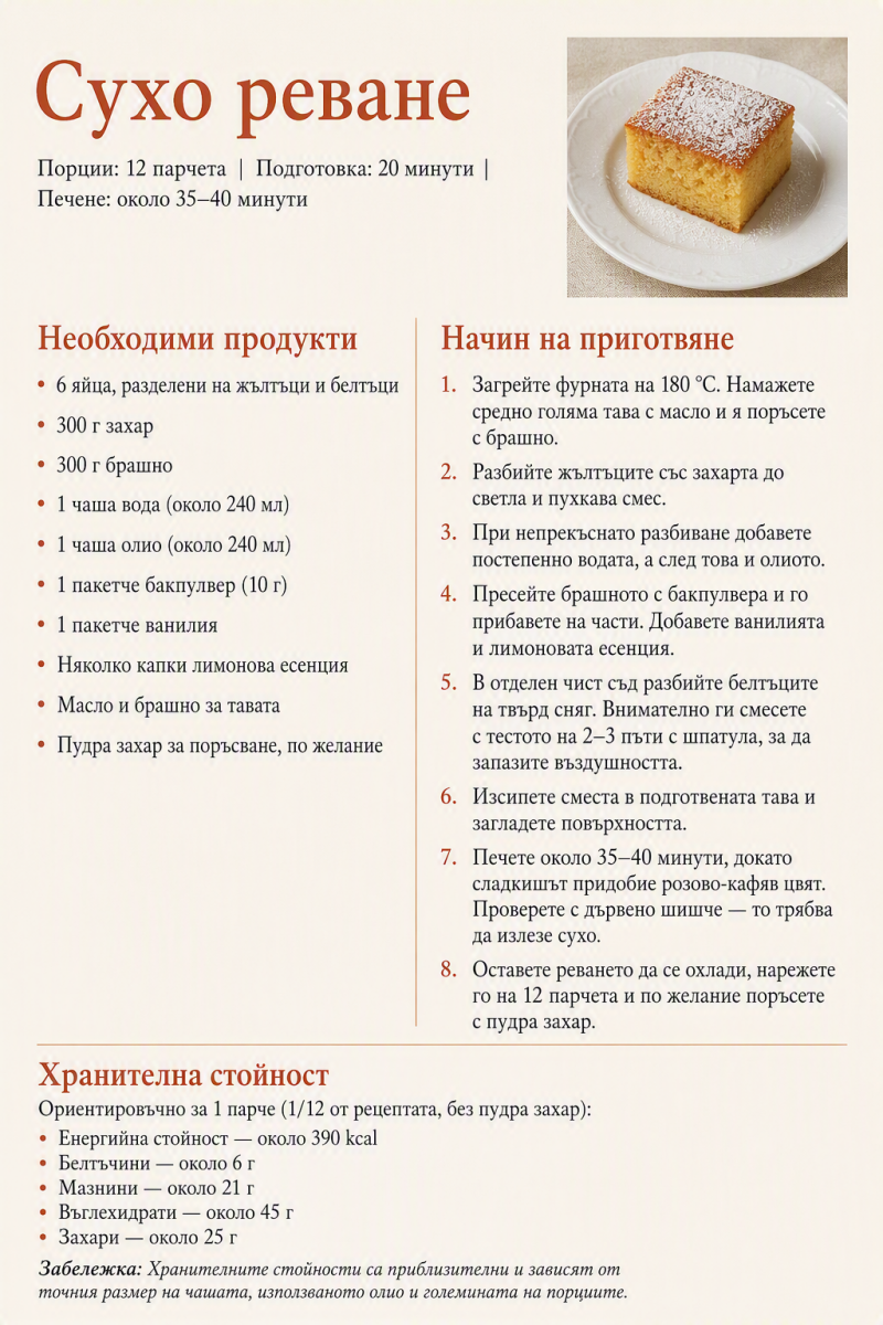 Сухо реване