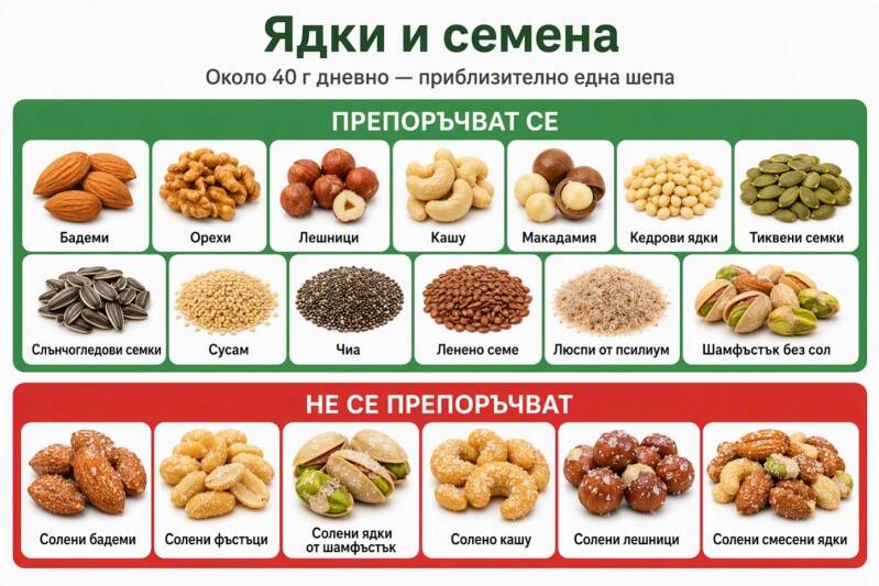 Ядки и семена