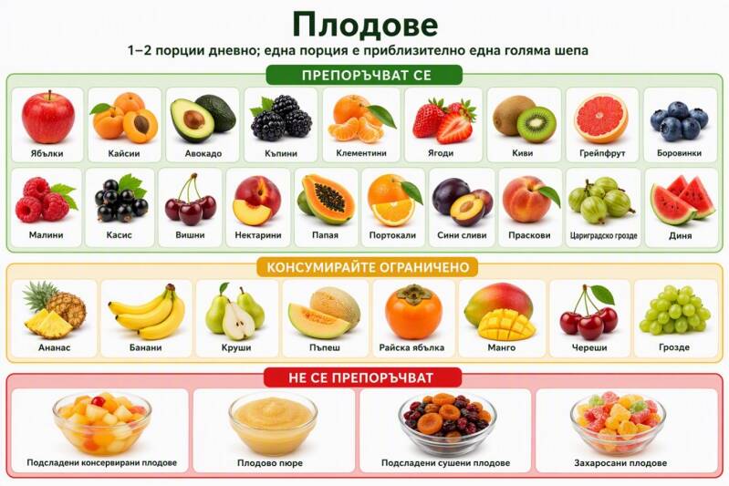 Плодове.