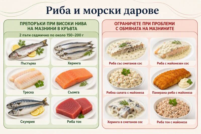 Риба и морски дарове