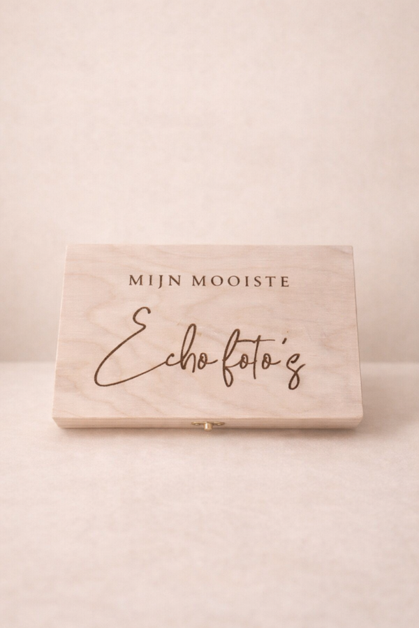 Bewaarkistje echo foto's