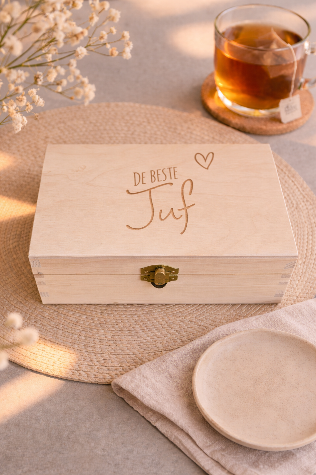 Theedoos Juf (2, 6 of 12 vakken)