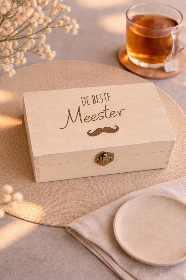 Theedoos Meester (2, 6 of 12 vakken)
