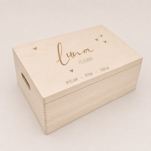 Memorybox sterren (klein, groot of XL)