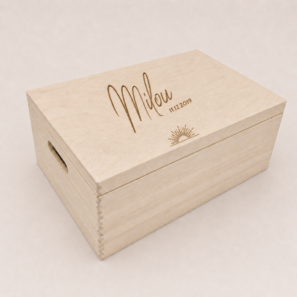 Memorybox zon (klein, groot of XL)