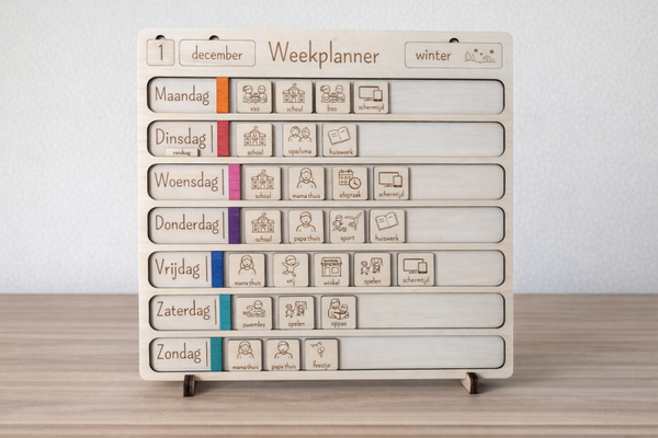 Pictogrammen dagkleuren