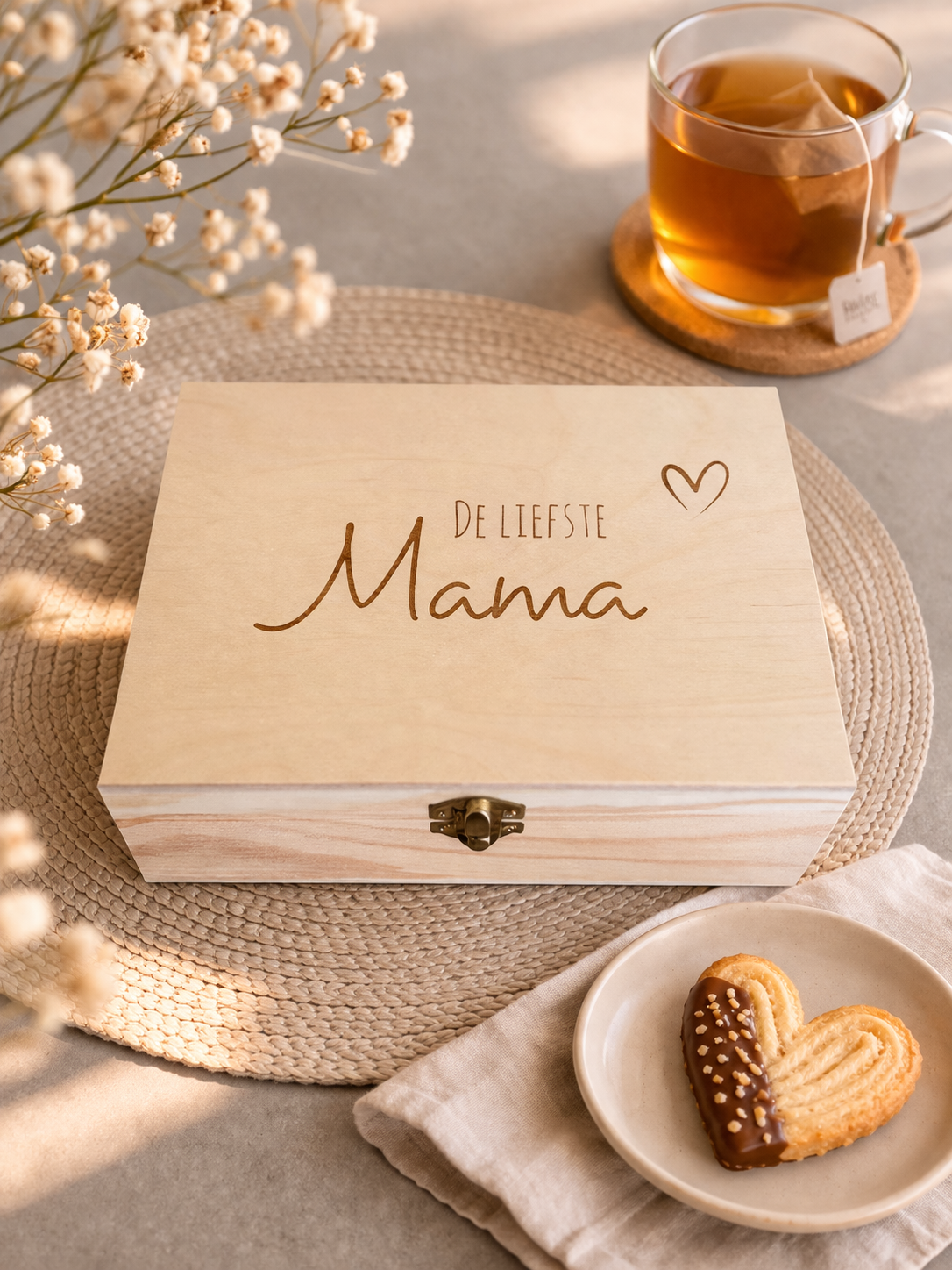 Theedoos Mama (2, 6 of 12 vakken)