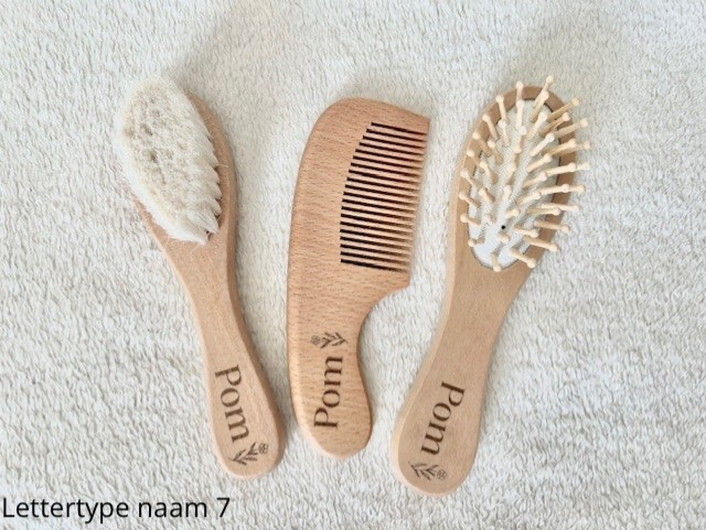 Haarborstel/kam set